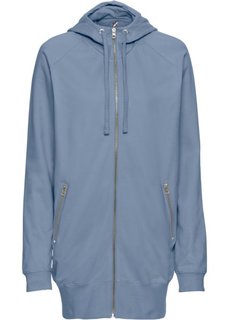 Длинный свитшот (синий) Bonprix