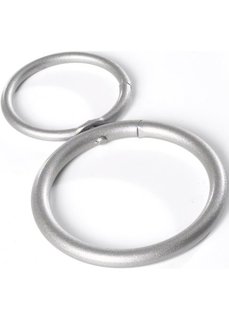 Декорационные кольца (2 шт.) (серебристый) Bonprix