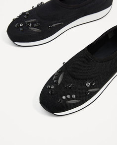 Кроссовки с сетчатыми деталями Zara