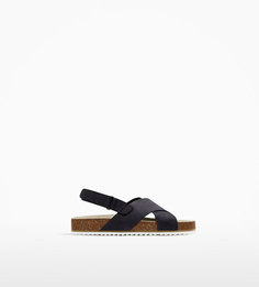 Кожаные сандалии Zara