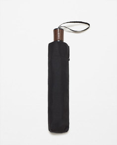 Зонт с контрастной ручкой Zara
