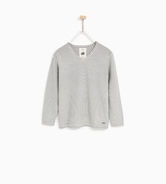 Свитер с v-образным вырезом Zara