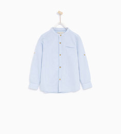 Рубашка из текстурной ткани Zara