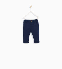 Базовые брюки чинос Zara