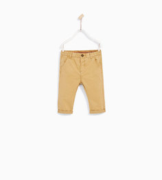 Базовые брюки чинос Zara