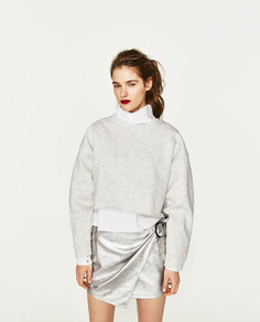 Короткая толстовка Zara