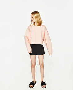 Короткая толстовка Zara