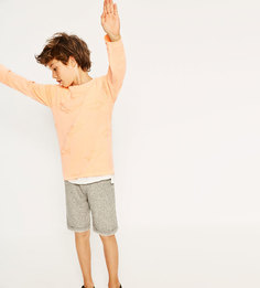 Шорты с меланжевым эффектом Zara