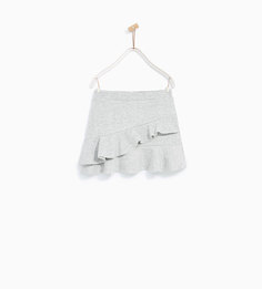 Юбка с воланом Zara