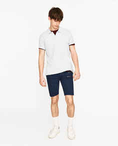 Шорты в байкерском стиле Zara