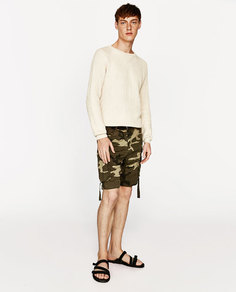 Шорты в стиле карго Zara