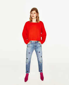 Толстовка с вырезом лодочкой и бантами на спине Zara