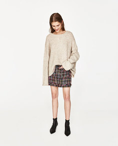 Свитер в стиле oversize Zara