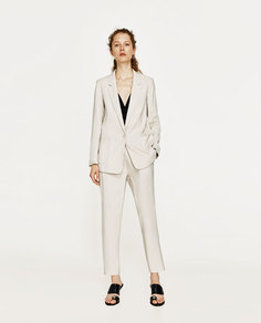 Брюки струящегося кроя длиной до щиколотки Zara
