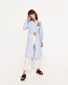 Туника с вышивкой Zara