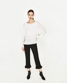 Двуслойная блуза Zara