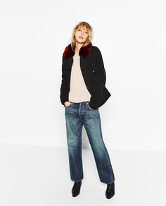 Блуза из струящейся ткани Zara