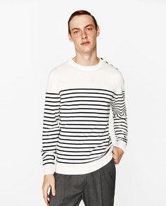 Свитер в полоску Zara