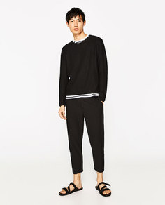 Свитер с фактурным узором Zara