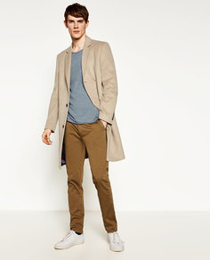 Базовые брюки чинос Zara