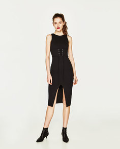 Облегающее платье миди Zara