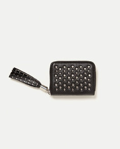 Бумажник-кошелек с заклепками Zara