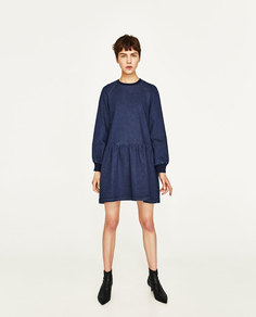 Платье с длинными рукавами Zara