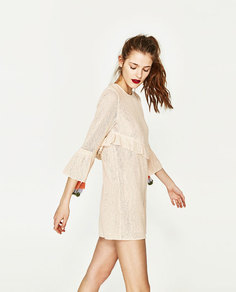 Платье с кисточками Zara