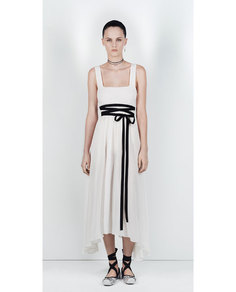 Платье с квадратным вырезом studio Zara