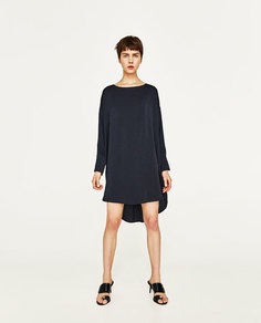 Туника с пуговицами на манжетах Zara