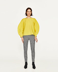 Блуза из поплина Zara