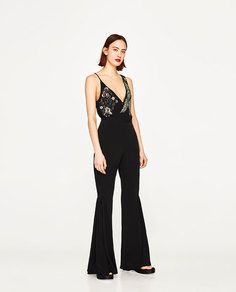 Боди с вышивкой Zara