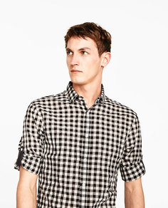 Рубашка в клетку Zara