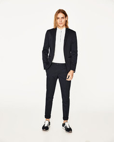 Рубашка с молнией Zara