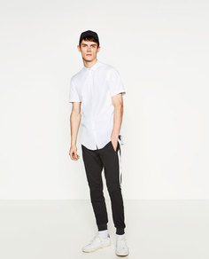 Рубашка с текстурным узором Zara