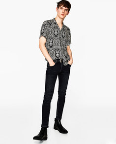 Рубашка с принтом Zara