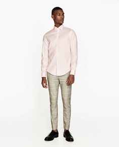 Рубашка из египетского хлопка Zara