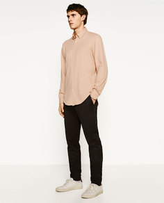 Брюки-джоггеры с полосой сбоку Zara