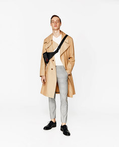 Брюки в клетку Zara
