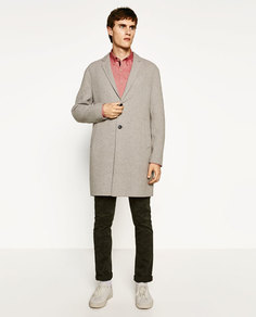 Брюки чинос с камуфляжным принтом Zara