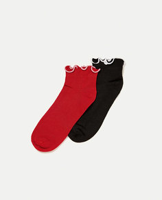 Набор из 2 пар носков двух цветов Zara