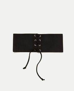 Эластичный корсет со шнуром спереди Zara