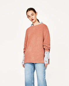 Свитер из синели Zara
