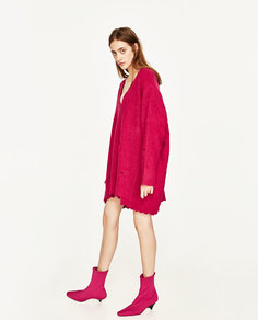 Макси-свитер с разрывами Zara