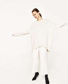 Свитер в стиле oversize Zara