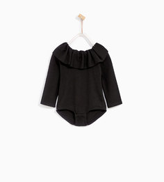 Боди с воланом Zara