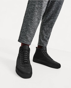 Черные спортивные ботинки на подкладке Zara