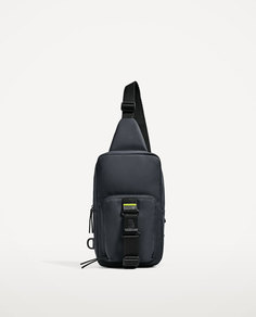 Темно-синяя сумка Zara
