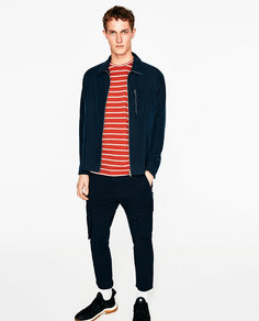 Топ в полоску Zara