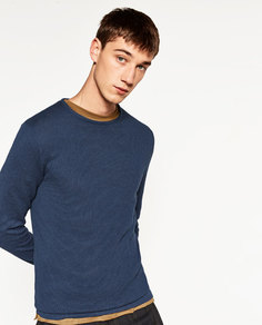 Свитер с фактурным узором Zara